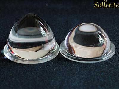 China Lente de vidro clara leve industrial do diodo emissor de luz com ângulo estreito 35 graus à venda