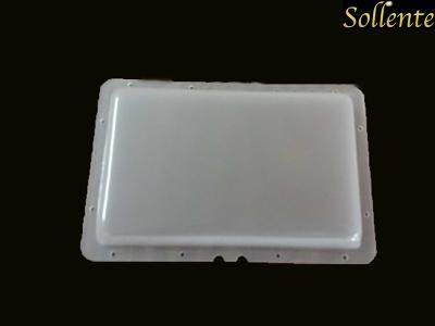 China Array LED Lens Cover Milky MCPCB , LED Outdoor Street Light Lens Cover for sale