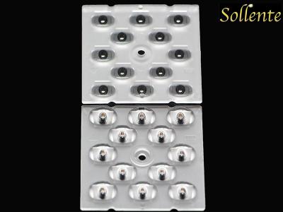 China TYPE III Led Lens Array , 12 Watts SMD 3030 Osram Led Street Light Fittings for sale