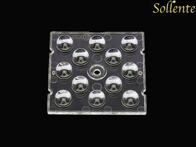 China 90 Degree Optical Led Lens Array , 12 Watts High Bay Led Light Lens 3030 SMD for sale