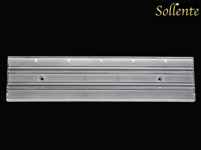 China Double Beam Angle 30x90 Degree Led Linear Lens , 90% Reflective Efficience for sale