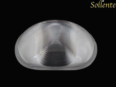 China 107MM Optical Glass Lens Kit For 120W High Powe LED Street Lamp for sale