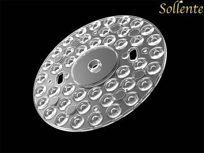 China Wide Angle 170 Degree Round Led Lens Array For SMD LED Ceiling Light for sale
