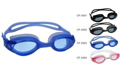 China Óculos de proteção feitos sob encomenda da nadada do silicone, óculos de proteção atrasados da natação, óculos de proteção de segurança do ce (Cf-3300) à venda
