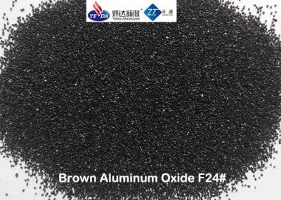 China Sharp Block Brown Fused Aluminium Oxide Blasting Media F24 / F30 / F36 / F46 Model for sale