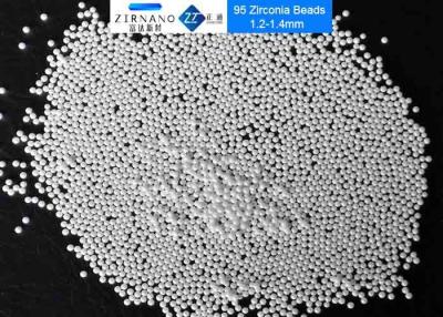 China High Purity Zirconia Grinding Beads , Battery Material Zirconia Ceramic Balls for sale