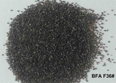 China Brown Aluminum Oxide Blasting Media Non Ferrous Contamination BFA F12# - F220# For Sandblasting for sale
