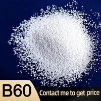 China Beads B60 Environmentally Friendly Ceramic Blasting media easy to recyle for sale