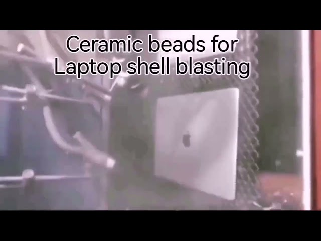 Micro B120 Ceramic Bead Blasting Zirconium Silicate Beads With Long Service Life