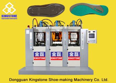 China Static Shoe Sole Injection Moulding Machine , TPU TPR TR PVC Sole Making Machine for sale