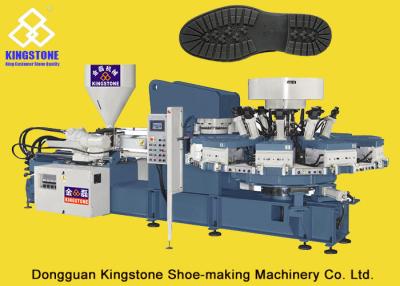 China Plastic / Canvas Shoe Sole Making Machine 10 / 12 Stations with 2 Years Gurantee for sale