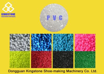 China Virgin PVC Granules Compound Shoe Sole Material For Slipper Sandals Shoes for sale