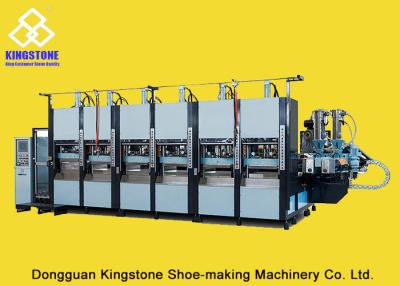 China EVA Slipper Making Shoe Sole Making Machine With Full Production Line / 6 Stations for sale