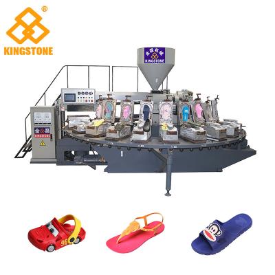 China Energy Saving PVC PCU Slipper Making Machine For Children's Cartoon Shoe Slipper Sandal Sole for sale