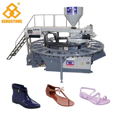 中国 容易ポリ塩化ビニールTPR材料のための機械を作るスリッパのサンダルのブーツを作動させて下さい 販売のため