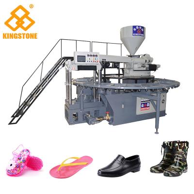 China One Color PVC Crystal Plastic Shoes Making Machine With Oil Pressure Circuit Design for sale