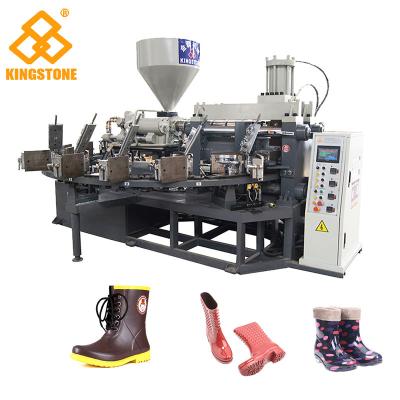 China PVC Short Gum Boots Injection Machine , Automatic Safety Shoe Making Machine  for sale
