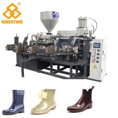 China PLC Control Plastic Shoes Making Machine For Short lady's Fashion Boots / Slipper / Sandals for sale