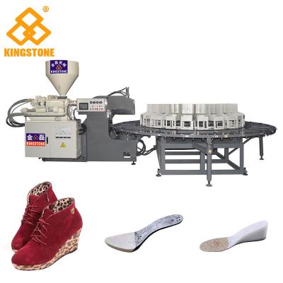 China Ce-SGS het Certificatie Roterende Injectie Vormen Machine voor pp-Binnenzolen het Maken Te koop