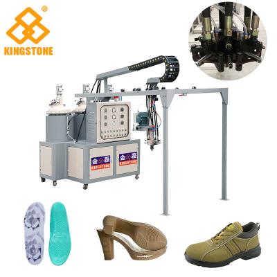 China PU Injection Moulding Machine , Polyurethane Foam Machine For High Heel Shoes for sale