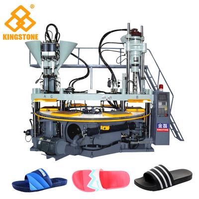 China Rotary Three Color PVC straps Making Machine For slippers for sale
