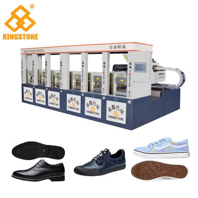 China Automatic Rubber Sole Injection Molding Machine For Winter Boots Men Sports Shoes for sale