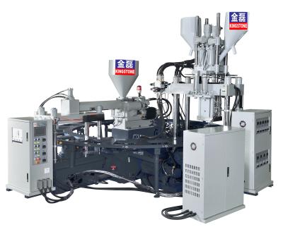 China Three Colors Pvc Air Blowing Injection Machine , Jelly Shoes Sandals Making Machine  for sale
