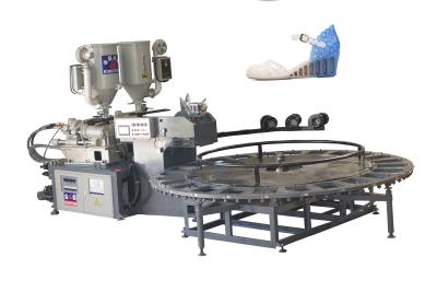 China Double Density PVC TR TPU Tpr Sole Making Machines For Leather Shoes / 5*3*2m for sale