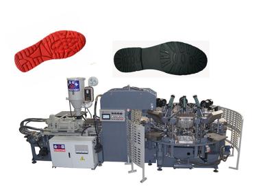 中国 フル オートマチック回転式プラスチック靴底の直接噴射形成機械1色 販売のため