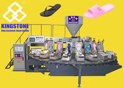 China Rotary Table 24 Station Air Blow Hawai Chappal Making Machine for sale