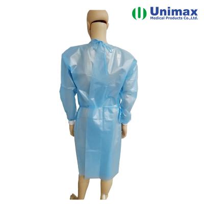 China PPE 2016/425 III Type PB 6 Lamination Gown Isolation Gown Visitor Gown for sale