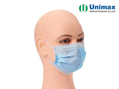 Chine 25gsm pp fondent le masque protecteur enflé avec la boucle élastique d'oreille à vendre