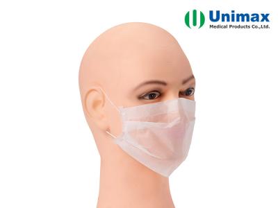China Pleated Hygienic Paper Face Mask for sale
