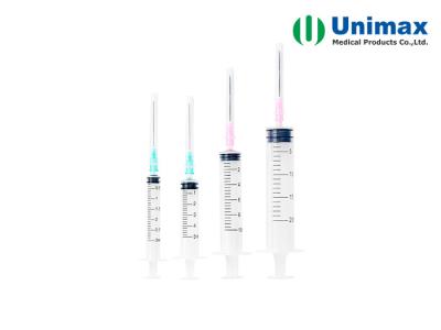 China Unimax Medical 1ml 30ml Disposable Injection Syringe for sale