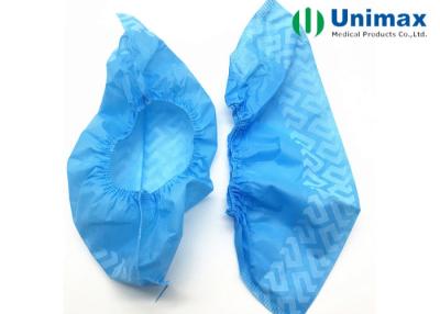 China Anti uso Dustproof não tecido descartável estático do lugar da tampa da sapata 45gsm à venda