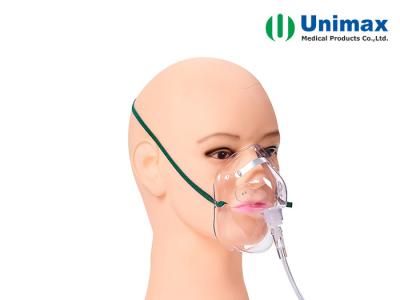 China instrumentos médicos disponibles libres de la máscara de oxígeno del látex de los 2m en venta