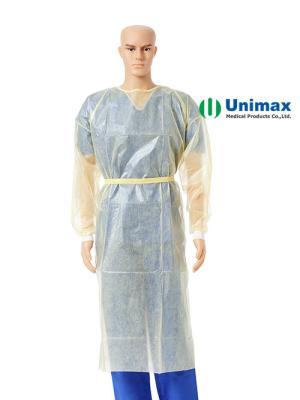 中国 Non Woven S - XXXL Disposable Patient Exam Gowns Long Sleeve 販売のため