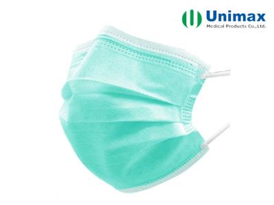 Cina maschera di protezione medica di 3-Ply BFE 98% Unimax TYPEIIR in vendita