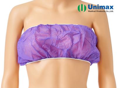 China Unimax Medical Breathable Disposable Bra With Ties for sale