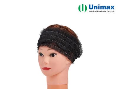 China Os termas descartáveis compõem Hairbands elásticos não tecidos Hairties à venda