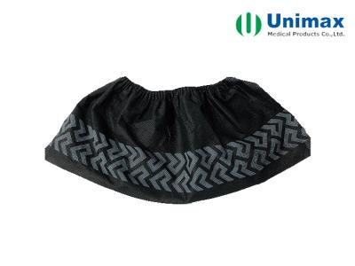 China Black 35gsm Disposable Non Woven Shoes Cover for sale