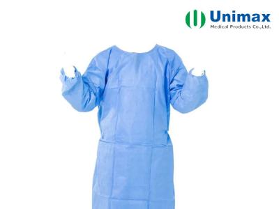China Hospital 60gsm TUV CE Sterile Medical Surgical Gown for sale