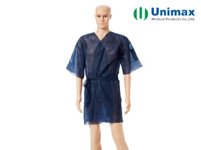 China Veste de banho não tecida do salão de beleza 45gsm de Unimax à venda