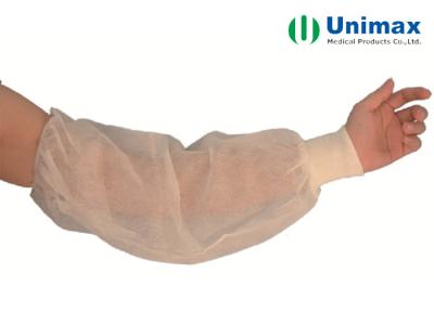 中国 編まれた袖口が付いている外科医学の使い捨て可能な袖カバー 販売のため