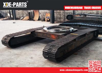 China Steel Undercarriage track assembly Steel crawler chassis For Crawler Excavator for sale