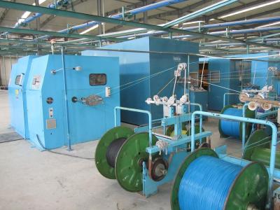 China Touch Screen Interface Copper Wire Twisting Machine , Cable Wire Buncher Machine for sale