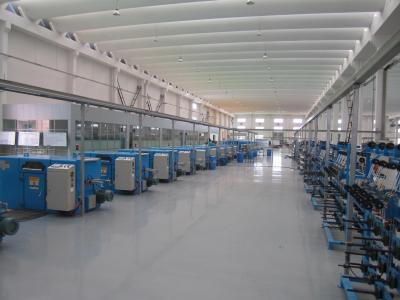 China Blue Normal Wire Twisting Machine Double Twist For Bunched Copper Wire Pay Off for sale