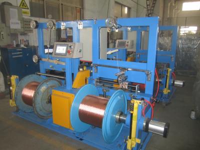China 630mm Double Shaft Wire Bunching Machine Active Type Right Hand Direction for sale