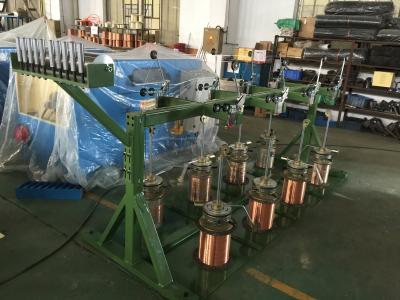 China Powerful Double Twist Bunching Machine For Bare Copper Wire / Tinned Wires for sale