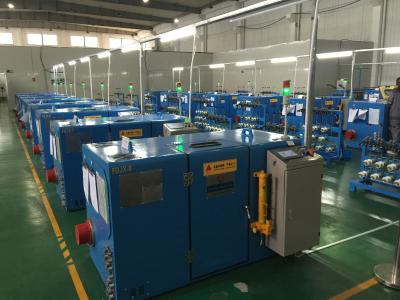 China 3.7kw Conductor Tinned Wire Buncher Machine 0.8mm - 10.8mm Pitch Area for sale